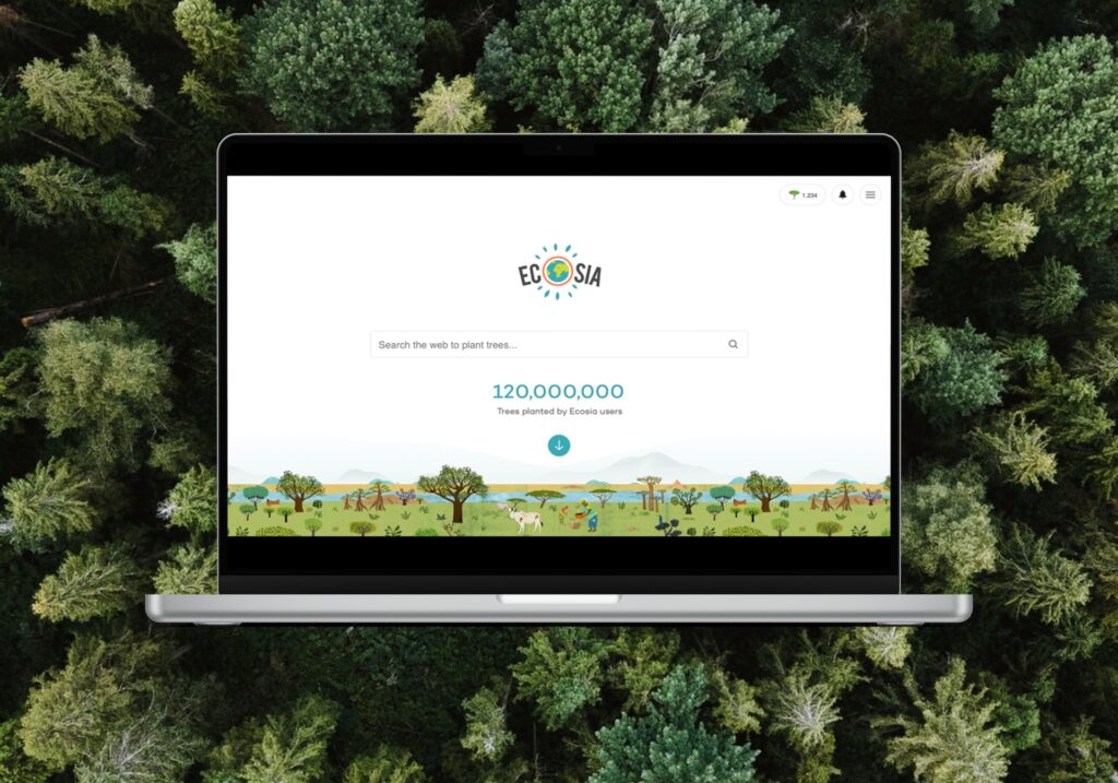 Switch to Ecosia this Earth Day